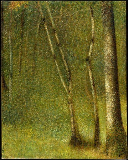 Georges Seurat - Bathers at Asnières style reference