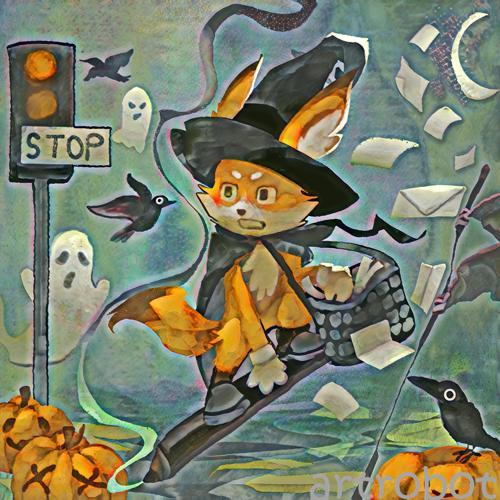 AI Art Creation by anakalynne404 - AI style transfer artwork created with ArtRobot