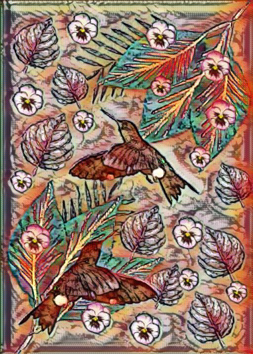 AI Art Creation by anon_064e0728450d5554711ee19addd7e3d1 - AI style transfer artwork created with ArtRobot