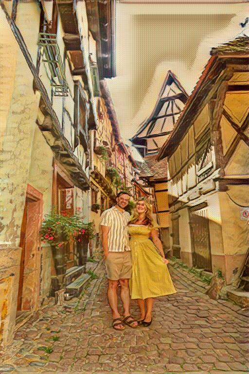 AI Art Creation by anon_4b457df9d6bddf15b20ea646bae3045b - AI style transfer artwork created with ArtRobot